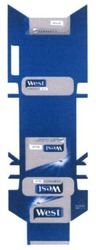 Свідоцтво торговельну марку № 262180 (заявка m201720076): west; compact+; a quality blend worth sharing; recessed duo filter