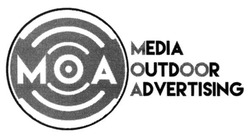 Свідоцтво торговельну марку № 275390 (заявка m201809496): media outdoor advertising; moa; моа