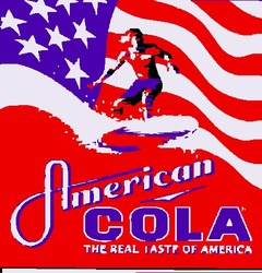Заявка на торговельну марку № 96081928: american cola the real taste of america