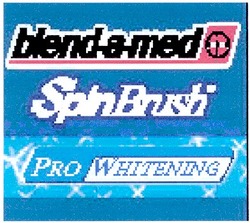 Заявка на торговельну марку № m200502228: blend-a-med; blend a med; pro whitening; spin brush