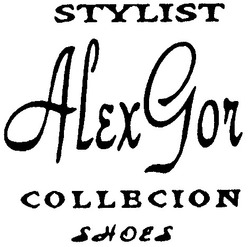 Заявка на торговельну марку № 2002020967: stylist; alex gor; collecion; shoes