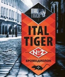 Свідоцтво торговельну марку № 338016 (заявка m202124091): ital tiger №2 бромадиолон