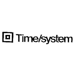 Свідоцтво торговельну марку № 4367 (заявка 116475/SU): time/system time system; timesystem