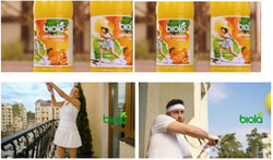 Заявка на торговельну марку № m202515258: апельсиновий нектар; biola