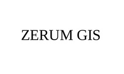 Свідоцтво торговельну марку № 303512 (заявка m201925363): zerum gis