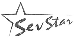 Свідоцтво торговельну марку № 96495 (заявка m200705319): sevstar; sev star