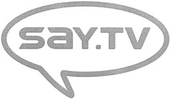 Свідоцтво торговельну марку № 166879 (заявка m201119225): say.tv