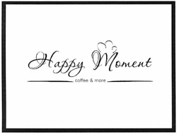Заявка на торговельну марку № m201312297: happy moment; coffee&more