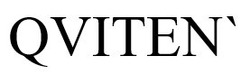 Заявка на торговельну марку № m202021798: qviten