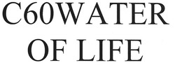Свідоцтво торговельну марку № 112265 (заявка m200818384): с60; c60water of life