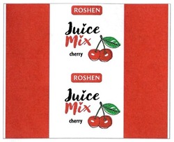 Свідоцтво торговельну марку № 277252 (заявка m201809411): roshen; juice mix cherry; тіх