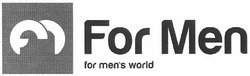Свідоцтво торговельну марку № 153518 (заявка m201103481): for men for men's world; fm