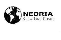 Свідоцтво торговельну марку № 342992 (заявка m202012293): nedria; know love create