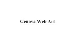Заявка на торговельну марку № m201708197: genova web art