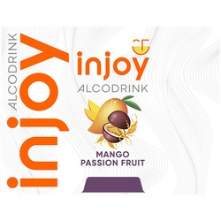 Заявка на торговельну марку № m202101493: alcodrink; injoy; mango passion fruit; in joy