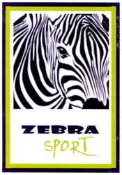 Свідоцтво торговельну марку № 130080 (заявка m201002136): zebra sport