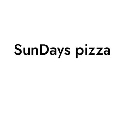 Заявка на торговельну марку № m202313759: sundays pizza