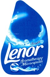 Свідоцтво торговельну марку № 134610 (заявка m200912186): fresh; lenor; aromatherapy microcapsules