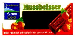 Свідоцтво торговельну марку № 30090 (заявка 99103699): nussbeisser; alpen gold; stollwerck