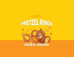 Заявка на торговельну марку № m202608063: dry bagels with fried onion; pretzel rings