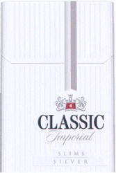 Свідоцтво торговельну марку № 136506 (заявка m200914673): classic imperial; slims silver