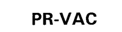 Свідоцтво торговельну марку № 10414 (заявка 94010357): pr-vac vac; prvac