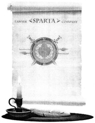 Свідоцтво торговельну марку № 226002 (заявка m201509502): lawyer sparta company