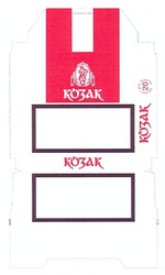 Свідоцтво торговельну марку № 161803 (заявка m201212221): козак