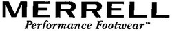 Свідоцтво торговельну марку № 46088 (заявка 2002053937): merrell; performance footwear