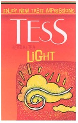 Свідоцтво торговельну марку № 95594 (заявка m200701695): enjoy new taste impressions; tess; light; herbal tea