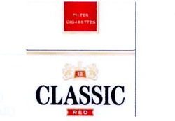 Свідоцтво торговельну марку № 147708 (заявка m200914681): filter cigarettes; classic red; 12