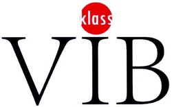 Свідоцтво торговельну марку № 160415 (заявка m201115792): klass vib
