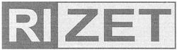 Заявка на торговельну марку № m200503059: rizet; ri zet