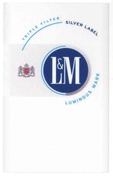Свідоцтво торговельну марку № 109971 (заявка m200800997): lm; l&m; luminous mark; triple filter; silver label