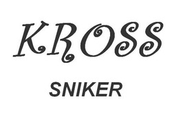 Заявка на торговельну марку № m202009942: kross sniker