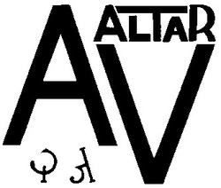 Заявка на торговельну марку № 96030718: altar; av