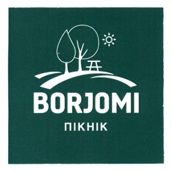 Свідоцтво торговельну марку № 216036 (заявка m201509567): borjomi; пікнік