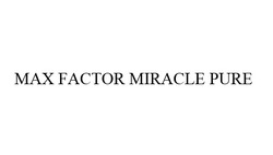 Заявка на торговельну марку № m202200146: max factor miracle pure; мах