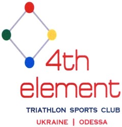 Заявка на торговельну марку № m201611149: 4th element; triathlon sports club; ukraine/odessa