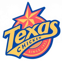 Свідоцтво торговельну марку № 96226 (заявка m200614845): texas; chicken; since 1952