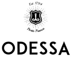 Свідоцтво торговельну марку № 340563 (заявка m202125671): odessa; porto franco; est. 1794