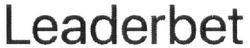Заявка на торговельну марку № m202022794: leaderbet