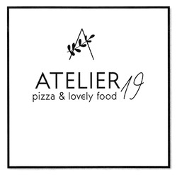Заявка на торговельну марку № m201914060: atelier pizza&lovely food 19; atelier pizza lovely food 19; а