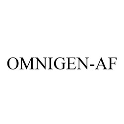 Свідоцтво торговельну марку № 271476 (заявка m201803096): omnigen-af; omnigen af