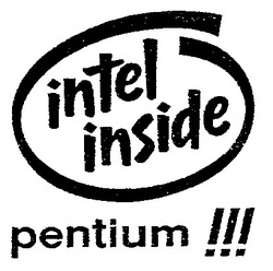Свідоцтво торговельну марку № 28432 (заявка 99062104): intel inside pentium