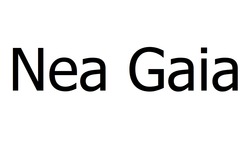 Заявка на торговельну марку № m202500432: nea gaia