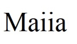Свідоцтво торговельну марку № 340930 (заявка m202128472): maiia; маііа