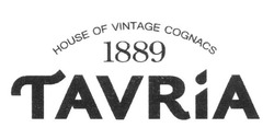 Заявка на торговельну марку № m201712985: tavria; house of vintage cognacs 1889