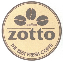 Свідоцтво торговельну марку № 139201 (заявка m201002763): coffee zotto the best fresh coffe