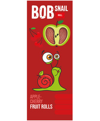 Заявка на торговельну марку № m202310108: fruit rolls; apple-cherry; bob snail roll